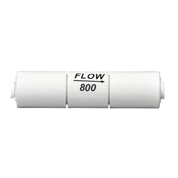 QCF-FLOW 1/4"-800CC (drenaazi äravoolu piiraja) Komplektsus ja varuosad